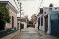 A street in barranco, Lima, Peru