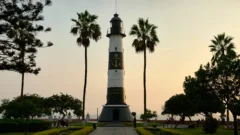 A lighthouse in Miraflores, Lima.