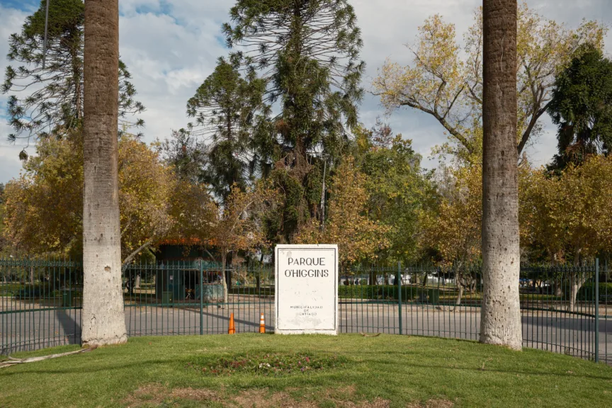 Parque O'Higgins in Santiago, Chile.