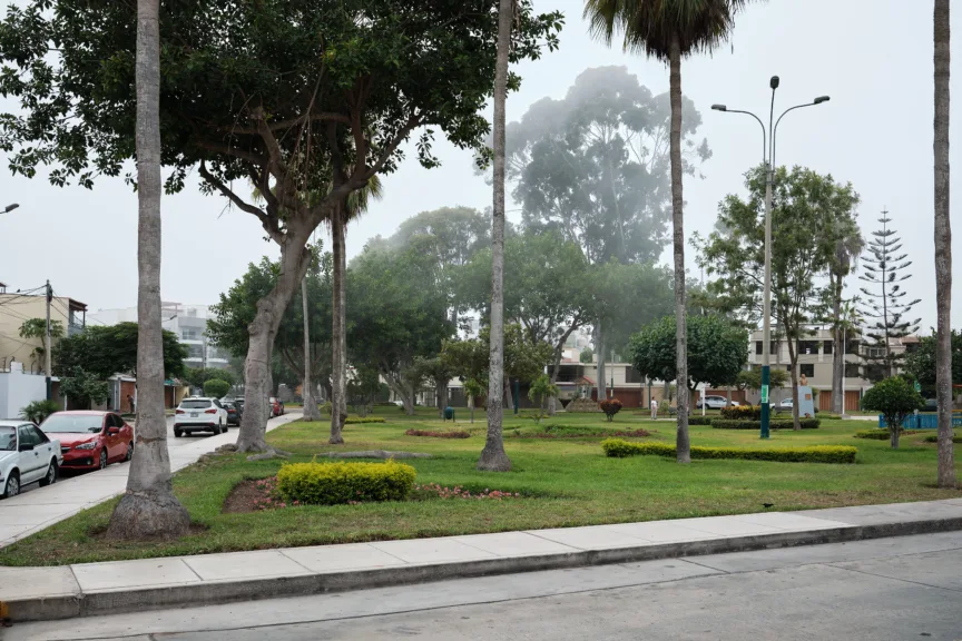 A local park in Surquillo, Lima.